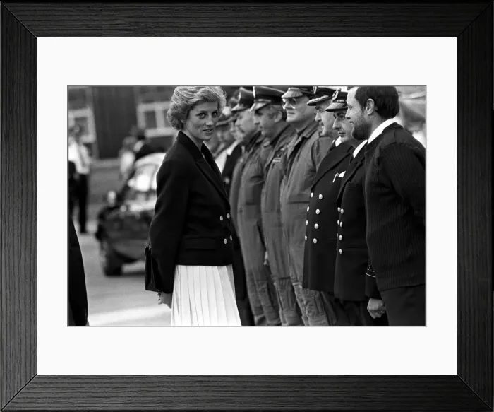 Framed Print : PRINCESS OF WALES DURING HER VISIT TO NEWCASTLE - JULY 1981 Framed Print : PRINCESS OF WALES DURING HER VISIT TO NEWCASTLE - JULY 1981