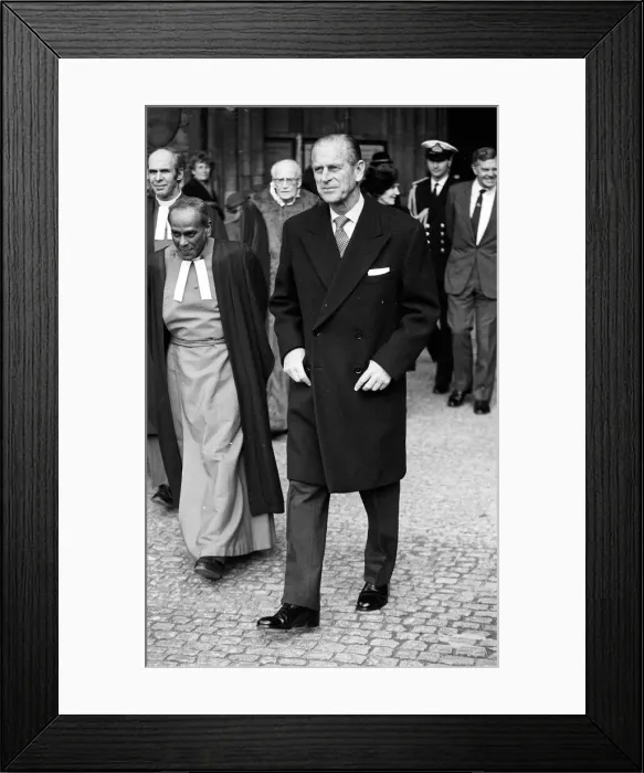 Framed Print : The Duke of Edinburgh, Prince Philip pictured in March 1987 Framed Print : The Duke of Edinburgh, Prince Philip pictured in March 1987
