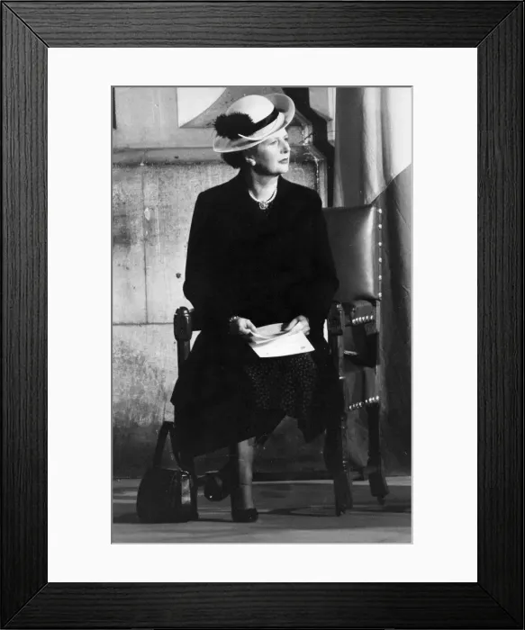Framed Print : Margaret Thatcher at North Atlantic Assembly, Westminster Hall, London - 17 November 1982 Framed Print : Margaret Thatcher at North Atlantic Assembly, Westminster Hall, London - 17 November 1982