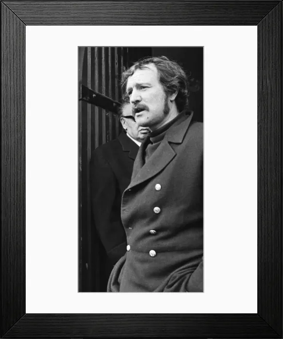Framed Print : Richard Harris leaving church - 19th April 1968 Framed Print : Richard Harris leaving church - 19th April 1968