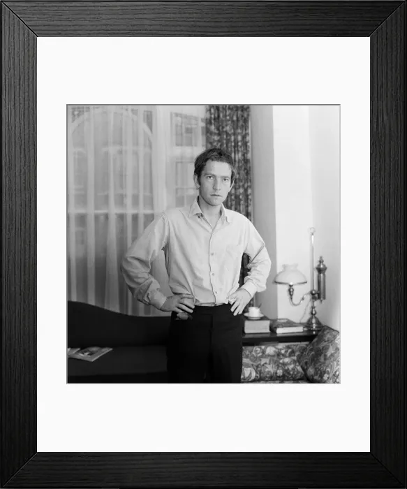 Framed Print : Actor Tom Courtenay, pictured at his home in Fulham. 5th July 1967 Framed Print : Actor Tom Courtenay, pictured at his home in Fulham. 5th July 1967
