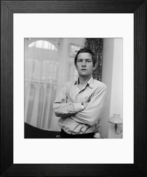 Framed Print : Actor Tom Courtenay, pictured at his home in Fulham. 5th July 1967 Framed Print : Actor Tom Courtenay, pictured at his home in Fulham. 5th July 1967