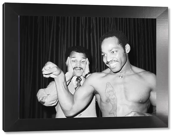 John Conteh meets stand in opponent Leonadro Rodgers for the first time