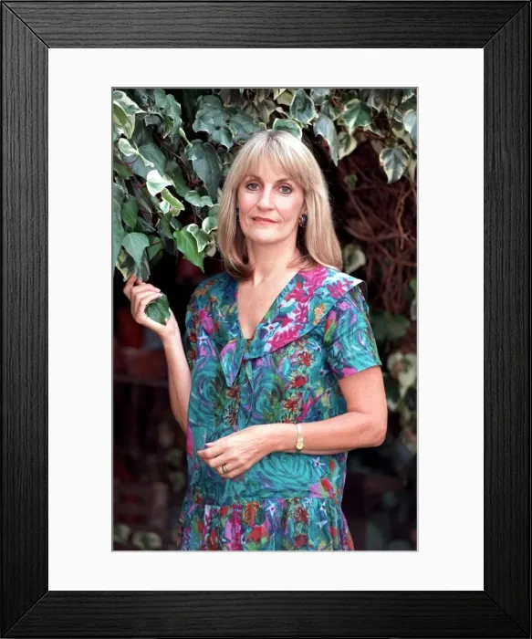 Framed Print : LYNN FAULDS-WOOD IN PHOTOCALL - 91  /  8171 ----- LYNN FAULDS-WOOD
