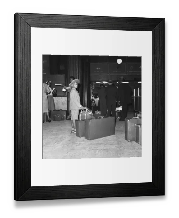 Framed Print : One hundred and two West Indians seen here arriving at Heathrow Airport from Kingston Framed Print : One hundred and two West Indians seen here arriving at Heathrow Airport from Kingston