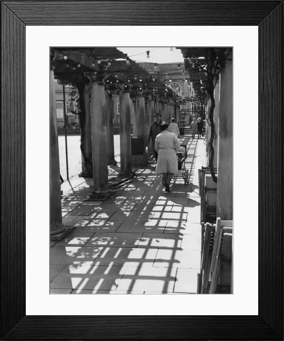Framed Print : The Winter Gardens in Weston-super-Mare, Somerset. Circa May 1967