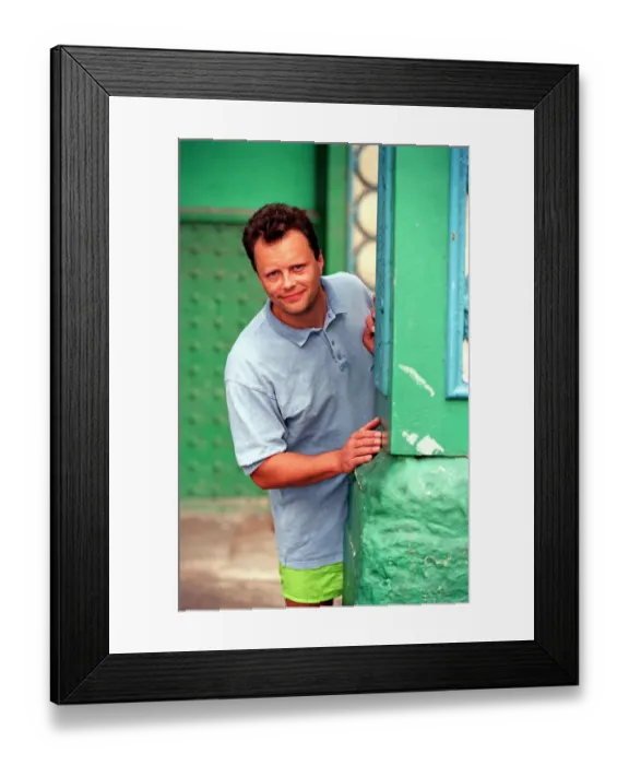 Framed Print : ROBERT LLEWELLYN, ACTOR 10  /  08  /  1992