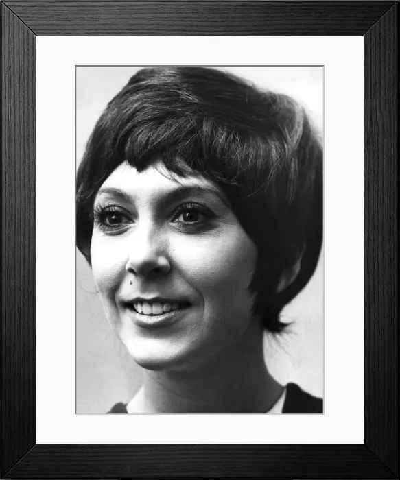 Framed Print : Anita Harris smiling - May 1969 09 / 05 / 1969 Framed Print : Anita Harris smiling - May 1969 09 / 05 / 1969