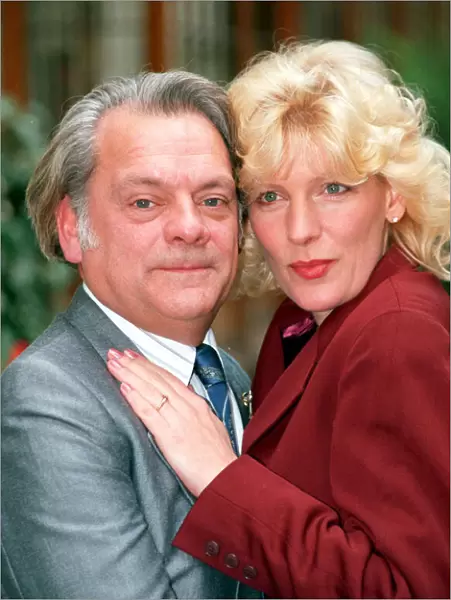 DAVID JASON AND DIANA WESTON IN PHOTOCALL TO PROMOTE A BIT OF A DO - 29  /  09  /  1989