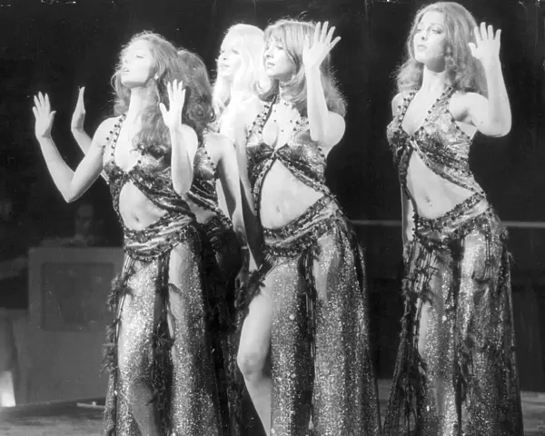 PANS PEOPLE PERFORMS ON THE 500TH EPISODE OF TOP OF THE POPS ON BBC TELEVISION