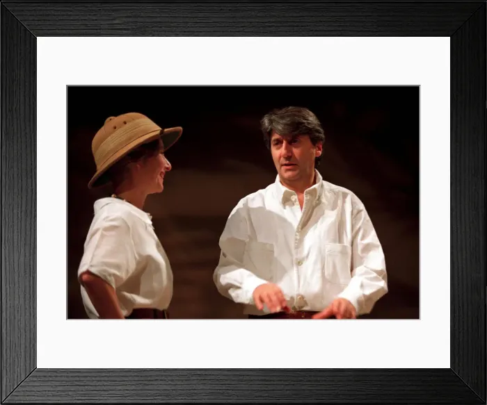 Framed Print : Tom Conti and Gemma Jones in Arthur Millers The Ride Down Mount Morgan Framed Print : Tom Conti and Gemma Jones in Arthur Millers The Ride Down Mount Morgan