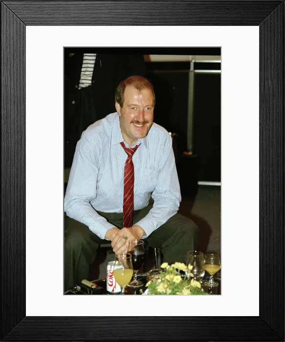 Framed Print : Gorden Kaye - 16 / 8 / 1989 Framed Print : Gorden Kaye - 16 / 8 / 1989