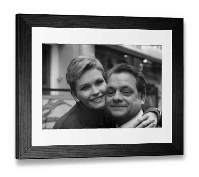 Framed Print : FIONA FULLERTON & DAVID JASON - APRIL 1987 Framed Print : FIONA FULLERTON & DAVID JASON - APRIL 1987