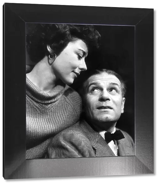 Dorothy Tutin and Sir Laurence Olivier in The Entertainer at The Royal Court Theatre