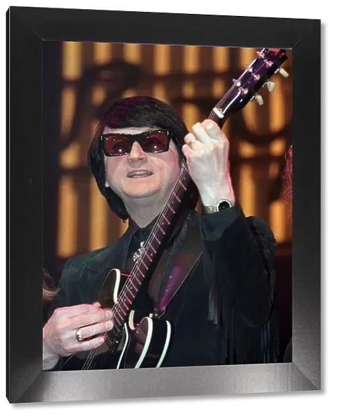 P J PROBY SINGER IN COSTUME OF ROY ORBISON IN THE STARRING ROLE OF THE ROY ORBISON STORY