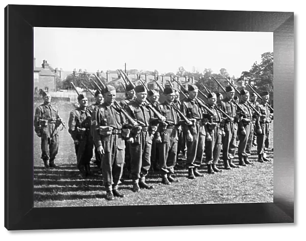 Picture shows The Reading Home Guard, Berkshire, England, during world War Two