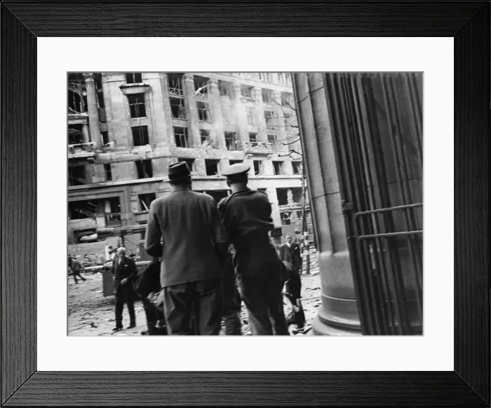 Framed Print : V1 flying bomb attack, Aldwych, London, 30th June 1944. One of the deadliest Framed Print : V1 flying bomb attack, Aldwych, London, 30th June 1944. One of the deadliest