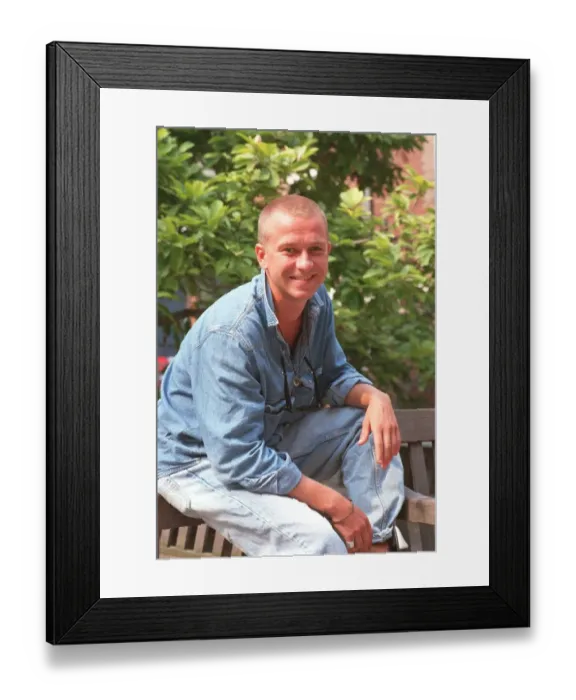 Framed Print : SEAN PERTWEE, ACTOR, IN PHOTOCALL 09  /  07  /  1989