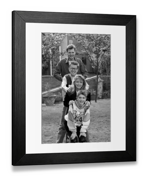 Framed Print : JOHN LESLIE, MARK CURRIE, CARON KEATING, YVETTE FIELDING