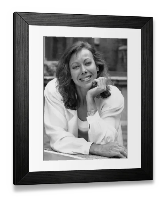 Framed Print : Jenny Agutter smiling at TV photocall 03  /  08  /  1989