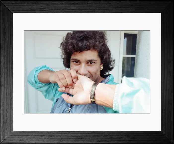 Framed Print : Fatima Whitbread, British javelin thrower and Olympic Silver medalist at the 1988 Seoul Framed Print : Fatima Whitbread, British javelin thrower and Olympic Silver medalist at the 1988 Seoul