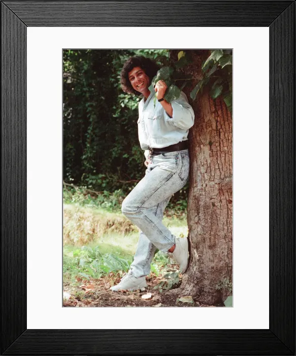 Framed Print : Fatima Whitbread, British javelin thrower and Olympic Silver medalist at the 1988 Seoul Framed Print : Fatima Whitbread, British javelin thrower and Olympic Silver medalist at the 1988 Seoul