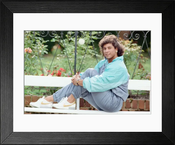 Framed Print : Fatima Whitbread, British javelin thrower and Olympic Silver medalist at the 1988 Seoul