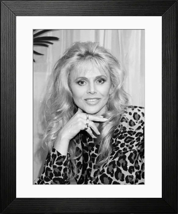 Framed Print : Britt Ekland, actress - 23 / 2 / 1989 Framed Print : Britt Ekland, actress - 23 / 2 / 1989