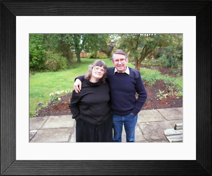 Framed Print : MP DAVID STEELE AND WIFE JUDY - OCTOBER 1990 Framed Print : MP DAVID STEELE AND WIFE JUDY - OCTOBER 1990