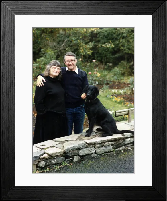 Framed Print : MP DAVID STEELE AND WIFE JUDY - OCTOBER 1990 Framed Print : MP DAVID STEELE AND WIFE JUDY - OCTOBER 1990