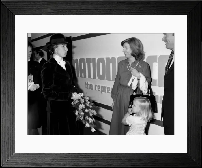 Framed Print : Princess Anne at charity event - November 1979 08 / 11 / 1979 Framed Print : Princess Anne at charity event - November 1979 08 / 11 / 1979