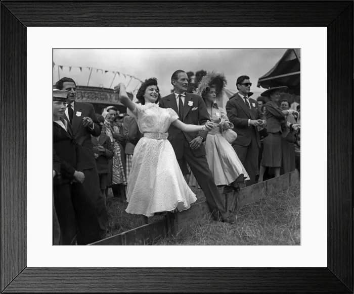 Framed Print : Picture taken at The Garden Party, organised by The Sunday Pictorial Newspaper in June