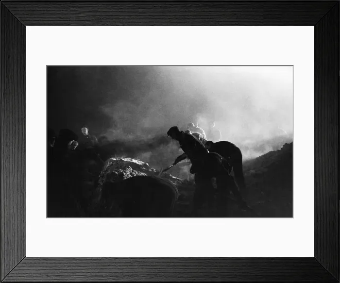 Framed Print : Rescue work under way at Fairfax Road, Harringay, London after a V1 flying bomb had Framed Print : Rescue work under way at Fairfax Road, Harringay, London after a V1 flying bomb had