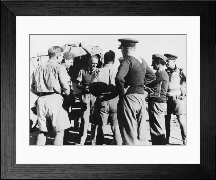 Framed Print : Air Vice-Marshal Arthur Coningham, Air officer Commanding Western Desert Air Forces
