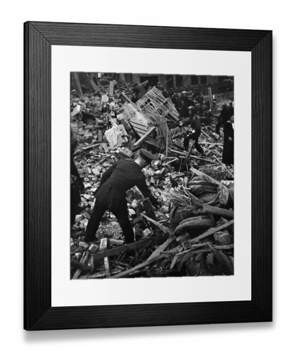 Framed Print : Fire and rescue work under way at Montford Place, Kennington Framed Print : Fire and rescue work under way at Montford Place, Kennington