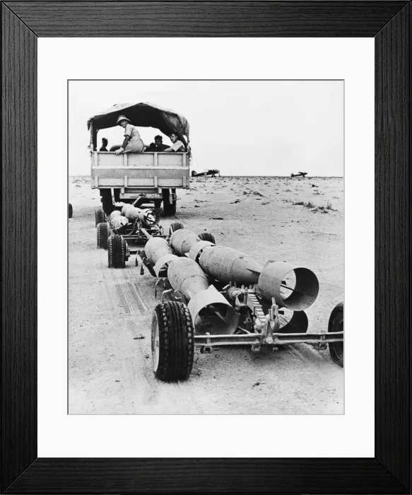 Framed Print : Naval aircraft are operating from bases in the Western Desert