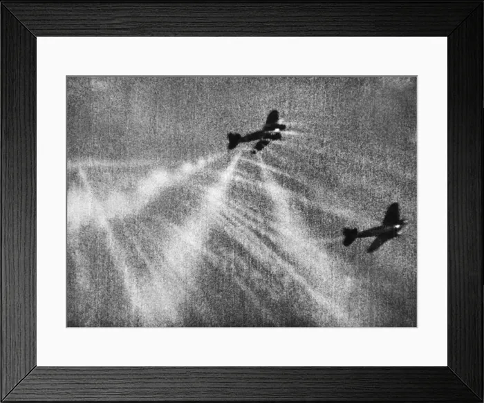 Framed Print : This is a official record of aerial combats which were taken by the camera gun fitted to