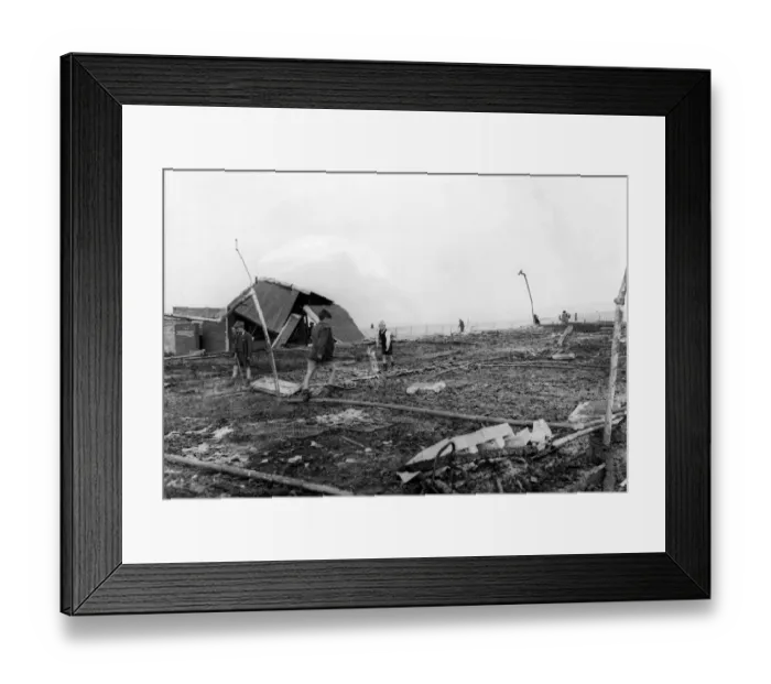 Framed Print : Destruction caused by Nazi raiders, Swansea, Wales. Circa 1941 Framed Print : Destruction caused by Nazi raiders, Swansea, Wales. Circa 1941