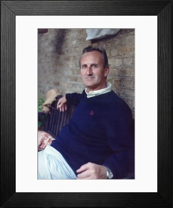 Framed Print : Ted Dexter interviewed at home 15 / 07 / 1993 Framed Print : Ted Dexter interviewed at home 15 / 07 / 1993