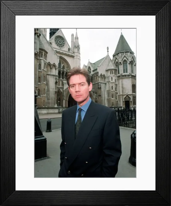 Framed Print : ANTHONY ANDREWS PHOTOCALL 18  /  03  /  1992