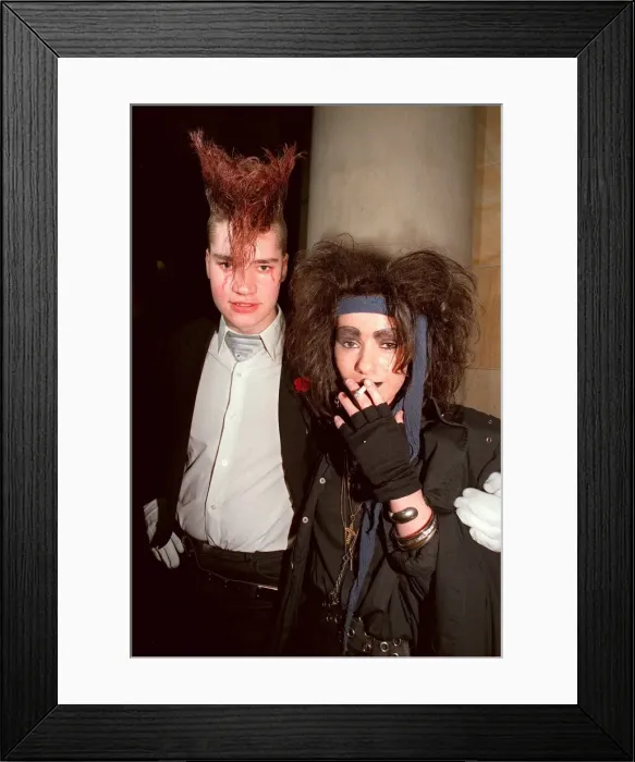 Framed Print : German youth, February 1990 Framed Print : German youth, February 1990