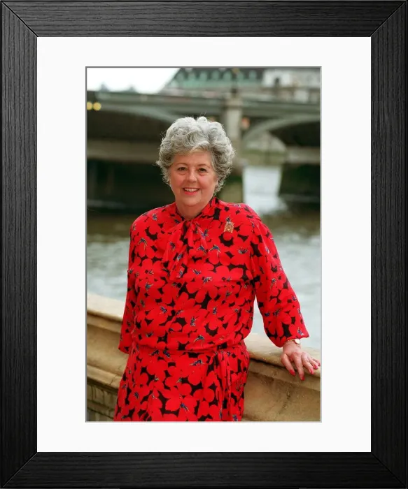 Framed Print : BETTY BOOTHROYD, LABOUR PARTY - 28 / 04 / 1992 Framed Print : BETTY BOOTHROYD, LABOUR PARTY - 28 / 04 / 1992