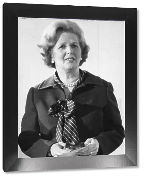 Margaret Thatcher at press awards - April 1980
