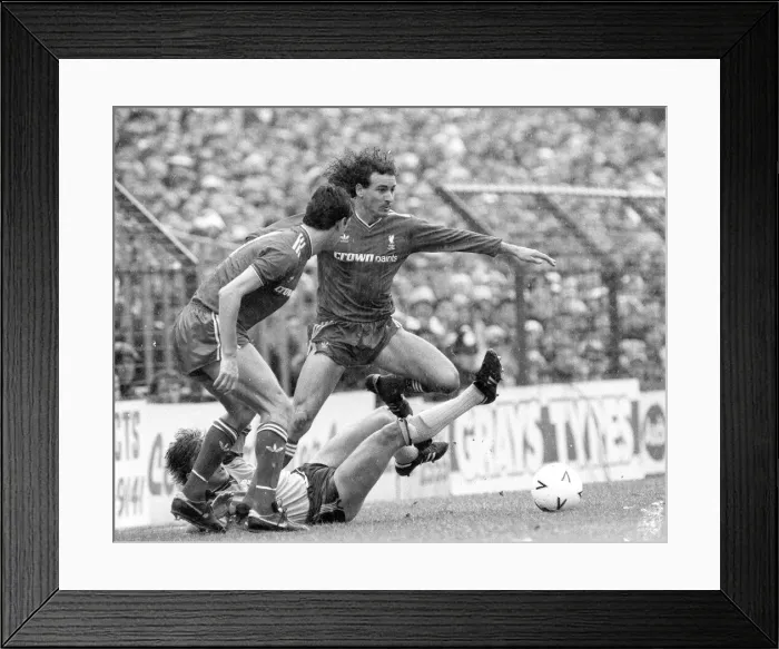 Framed Print : CRAIG JOHNSON IN ACTION DURING DURING LIVERPOOL V SOUTHAMPTON