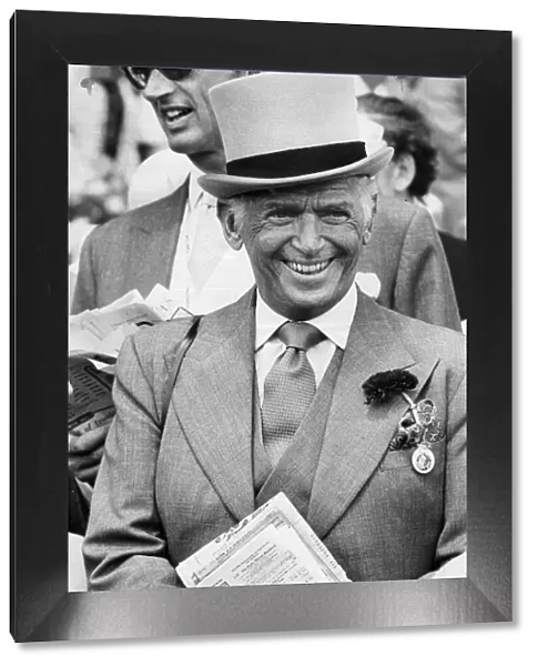 Douglas Fairbanks Jnr at the Derby - June 1979 08  /  06  /  1979