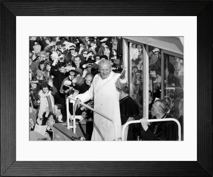 Framed Print : THE POPE IN DUBLIN - 1979 30 / 09 / 1979 Framed Print : THE POPE IN DUBLIN - 1979 30 / 09 / 1979