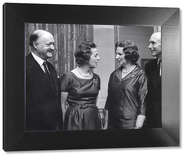 Rab Butler, Mollie Butler, Sir Alec Douglas Home (British Prime Minister