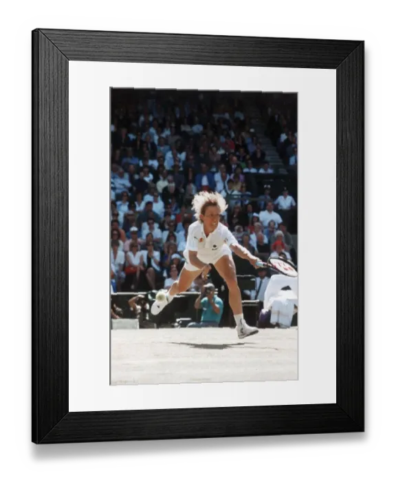 Framed Print : Martina Navratilova, IN ACTION PLAYING ON COURT AT THE 1993 WIMBLEDON TENNIS TOURNAMENT Framed Print : Martina Navratilova, IN ACTION PLAYING ON COURT AT THE 1993 WIMBLEDON TENNIS TOURNAMENT