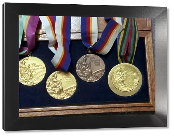 British Olympic rower, Steve Redgraves medals - 19  /  02  /  1994