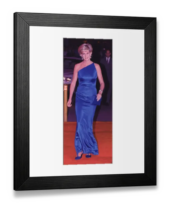 Framed Print : Diana, Princess Of Wales Attends The Victor Chang Research Institute Dinner Dance During
